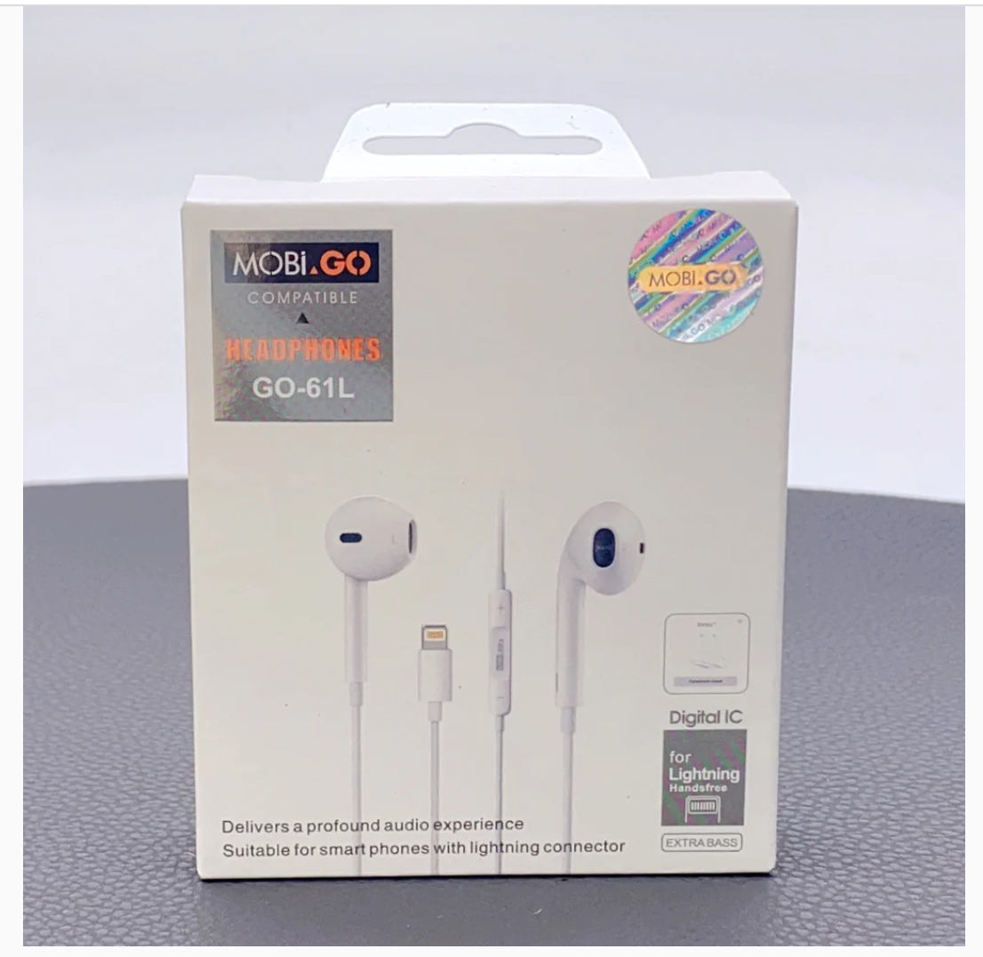 Mobigo Lightning Earphone for IPHONE 7 onwards – GO61L