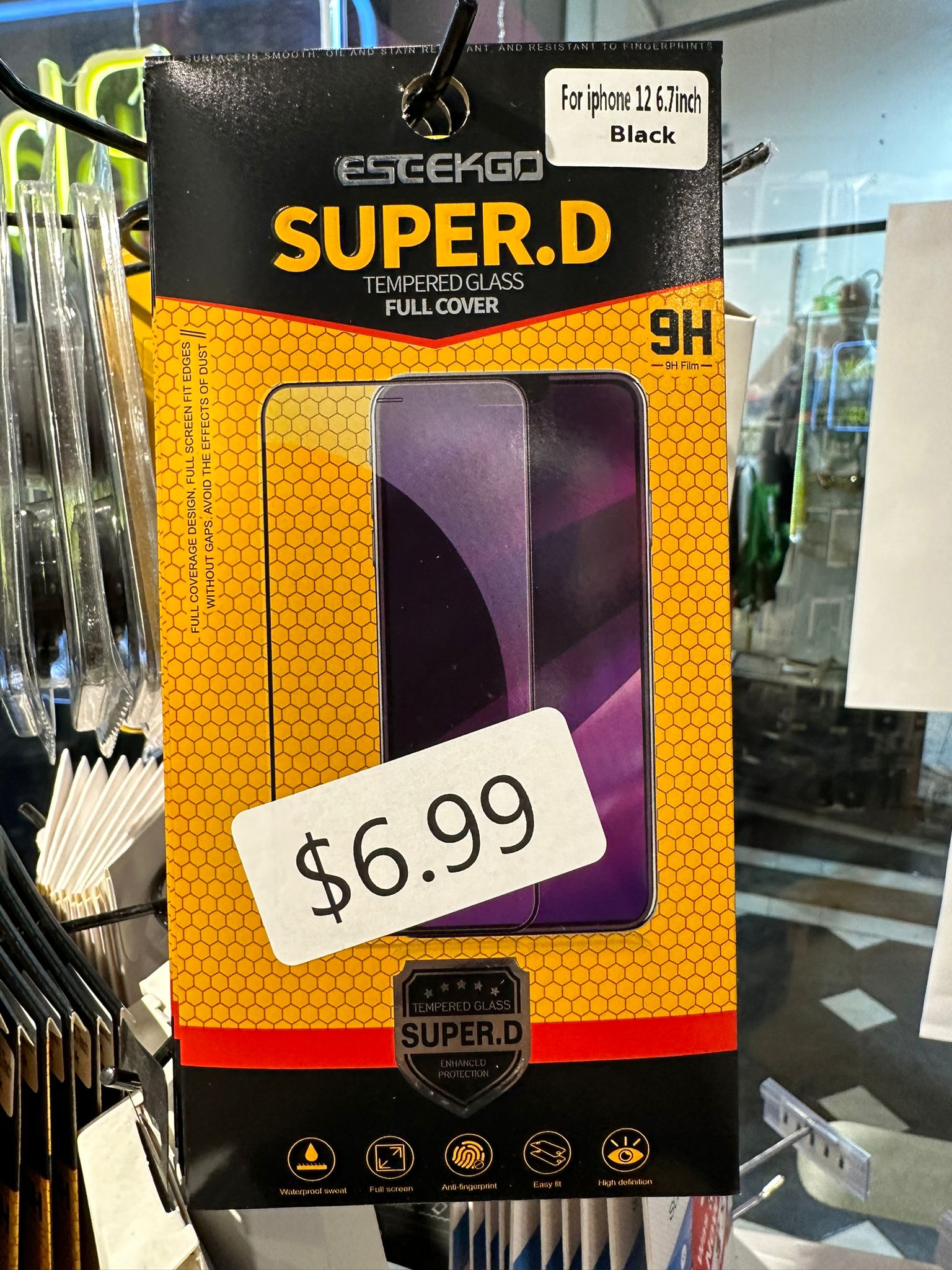 iPhone 12 Pro Max Full Screen Tempered Glass