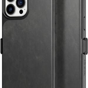 iPhone 13 Pro Max Tech21 Evo Wallet Phone Case - Black - Image 4