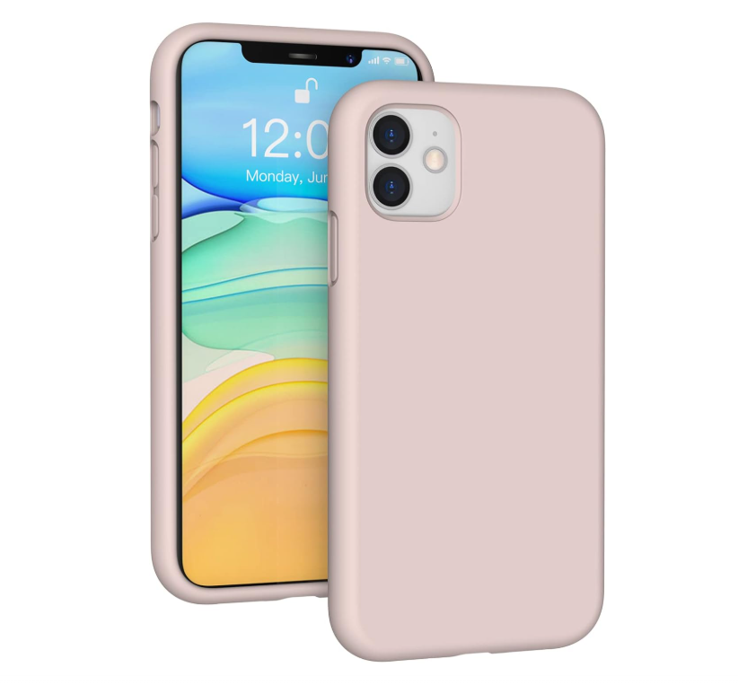 Iphone 11 pink silicone case