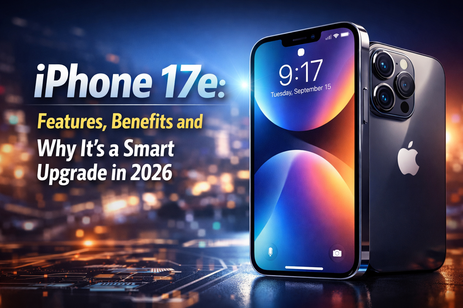 IPhone 17e - Features, Benefits and Why It’s a Smart Upgrade in 2026