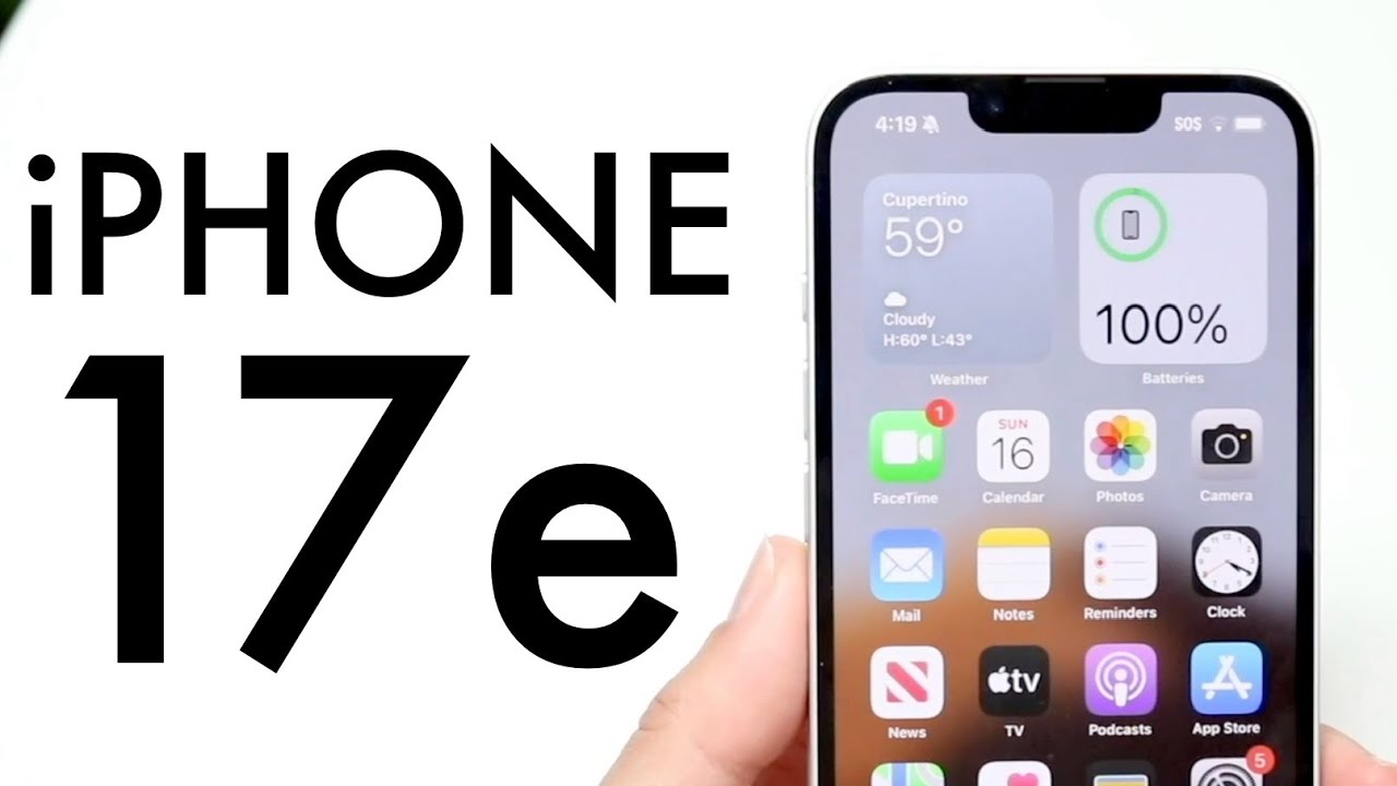 smart upgrade in 2026 - iphone 17e